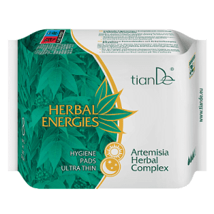 Ултратънки хигиенични превръзки „Билков комплекс с пелин“, 8 бр.